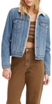 Levi's Women's Original Sherpa Trucker Jacket, Weekend Want, M