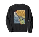 Will Play Ukulele For Free Stop For Money - Ukulele Guitar Sweatshirt