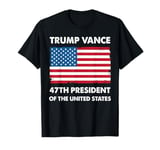 Vintage Trump Vance 47th USA President 2024 Retro Men Women T-Shirt