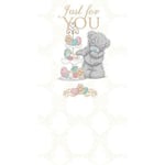 Me to You Easter Card Just For You Bear & Egg Stand - Tatty Teddy New Gift