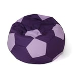 Pouf GO GIFT Violet Pourpre Oxford Football