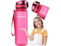 Aquaphor Vattenfilterflaska Rosa + 1 Vattenfilterpatron 0,35 L Aquaphor