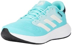 adidas Unisex Response Runner Shoes Running, Flash Aqua/Zero met/semi Flash Aqua, 11 UK