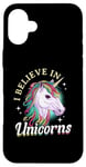 iPhone 16 Plus Unicorn rainbow - I believe in unicorns Case