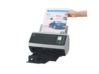 Ricoh Fi-8170 - Dokumentskanner - Dubbel Cis - Duplex - 216 X 355.6 Mm - 600 Dpi X 600 Dpi - Upp Till 70 Sidor/Minut (Mono) / Upp Till 70 Sidor/Minut (Färg) - Adm (100 Ark) - Upp Till 10000 Scanningar Per Dag - Usb 3.2 Gen 1, Gigabit Lan