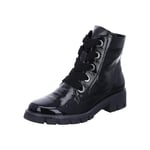 ARA Femme Douvres Bottines à Lacets, Noir, 38 EU