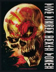 Five Finger Death Punch Patch And Justice For None Official Woven (10cm x 10cm) Accessory Size