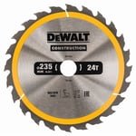 DeWALT Lame de scie circulaire, 235/30 mm, 24 dents - DT1954-QZ