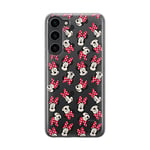 ERT GROUP Coque de téléphone Portable pour Samsung S23 Original et sous Licence Officielle Disney Motif Minnie 001 Parfaitement adapté à la Forme du téléphone Portable, partiel imprimé