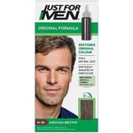 Just For Men Formule Couleur Pour Cheveux De Couleur Moyen Brun Qui Restaure La Couleur Naturelle De Cheveux H35