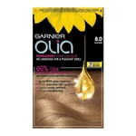 Garnier Olia Permanent Hair Colour 8.0 Blonde