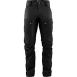 Fjällräven Mens Keb Trousers Regular (Svart (BLACK CAMO-BLACK/559-550) 56)