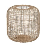 Candle Lantern Beige 24 x 24 x 23 cm Iron