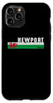 Coque pour iPhone 11 Pro Newport Wales Vibrant Coastal Legacy Souvenir UK Lover