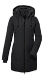 G.I.G.A. DX Femme Parka fonctionnelle avec capuche/parka imperméable GW 1 WMN PRK, black, 42, 39827-000