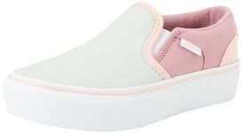 Vans Fille Asher Platform, Pastel Block Multi, 21 EU