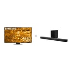 Samsung 55" Q80D – 4K QLED TV + HW-Q700D 3.1.2 Dolby Atmos Soundbar -tuotepaketti