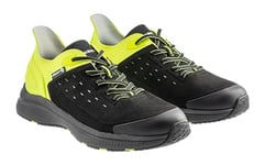 Högert Technik, Sauten Leichte Sicherheitsschuhe O1 Fo SR Schwarz/Gelb Hi-vis 44 Chaussures de sécurité légères, Noir/Jaune/Bleu Nuit