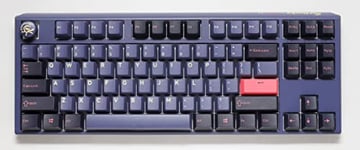 Ducky One 3 Cosmic Blue TKL Gaming Tastatur, RGB LED - MX-Blue (US)