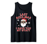 Last Rizz Mas I Gave You My Gyatt Middle School Christmas Tank Top