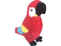 Beppe Papegoja Maskot Ara Röd 28 Cm