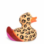 Bud Rubber Duck Luxury Lush Leopard 10cm Collectable Bath Toy Ducks Gift