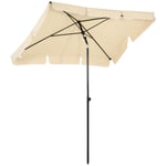 Aluminium Sun Umbrella Parasol Patio Rectangular 2M x 1.3M