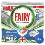 4x Fairy Tabs Dishwasher 13 Pieces Platinum Plus Cleaning