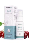 Vitamin360 - B-12 Oral Spray, Sweet Cherry - 25 ml (Kort datum 28/2 2025)