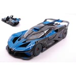 BUGATTI BOLIDE W16 8.0 FOUR-TURBO 1850hp 500km/h 2020 BLUE 1:18 Burago Die Cast