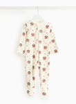 Elmer The Patchwork Elephant Printed Sleepsuit Up to 3 mths Multi Coloured To Mths