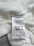 BAUM UND PFERDGARTEN Sweater White Cotton JIMI Size Small RC 505