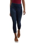 Rock & Republic Women's Denim Rx Fever Stretch Crop Jean, Heart Beat-Dark Indigo, 4