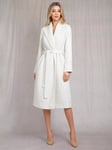 Alie Street Sabrina Bouclé Coat, Ivory