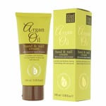3 Argan Oil Hand & Nail Cream & Moroccan Oil Extract Hydrates Skin Soft 100ml
