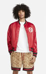 NIKE PREMIUM BASKETBALL BOMBER JACKET SIZE M (DQ6203 687)