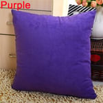 18"x18" Throw Pillow Case Sofa Cushion Cover Home Decor Purple