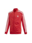 adidas Superstar Top Sweat-Shirt Mixte Enfant, Lush Red/White, FR : M (Taille Fabricant : 910Y)