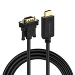 LENTION - HDMI till VGA adaptor kabel - 1080P Fuld HD - 1.8m