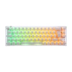 Ducky One 3 Aura White SF 65% mekanisk tastatur, Kailh Jellyfish Y