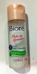 Biore makeup remover 3 fusion milk cleansing acne pore care travel size 25 ml.