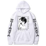 (musta-L) Death Note -hupparit Miesten Funny Japanilainen Anime Streetwear