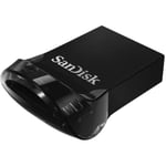 SanDisk Sandisk Ultra Fit 64gb Usb 3.1 Flash Drive Minne Svart