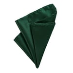 DonDon Pochette de costume homme mouchoir 21 x 21 cm pour des occasions festives - vert