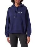 GANT Women's Arch Hoodie Hooded Sweatshirt, Classic Blue, XS