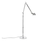 Artemide - Tolomeo Golvlampa, Aluminium - Leselamper - Giancarlo Fassina,Michele De Lucchi - Sølv