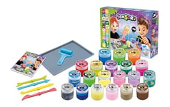 Buki - 2169 - Sensory Slime - 20 Pots de Slime - Kit Slime Enfant - Slime DIY - Slime Fluffy - Slime Galaxy