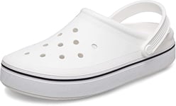 Crocs Sabots Unisexes, Blanc, 36/37 EU