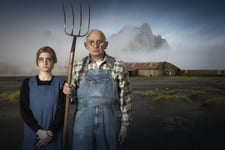 American Gothic Poster, Storlek 21x30 cm 70x100 cm