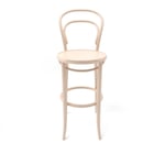 Ton - Ton Barstool 14 Low - Natural Beech Lacq. - Barstolar - Michael Thonet - Träfärgad - Trä